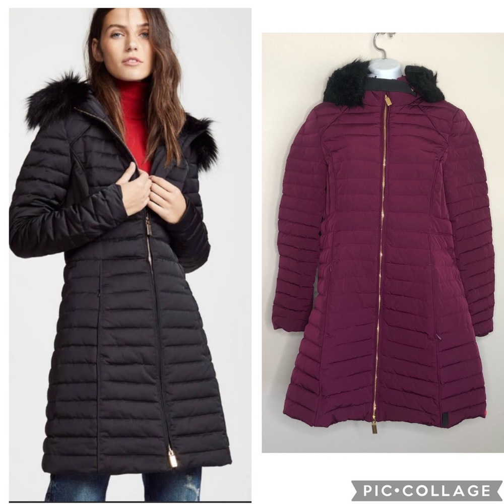 HUNTER Refined Down Puffer Jacket Long Winter Fall Coat Women’s Size Small